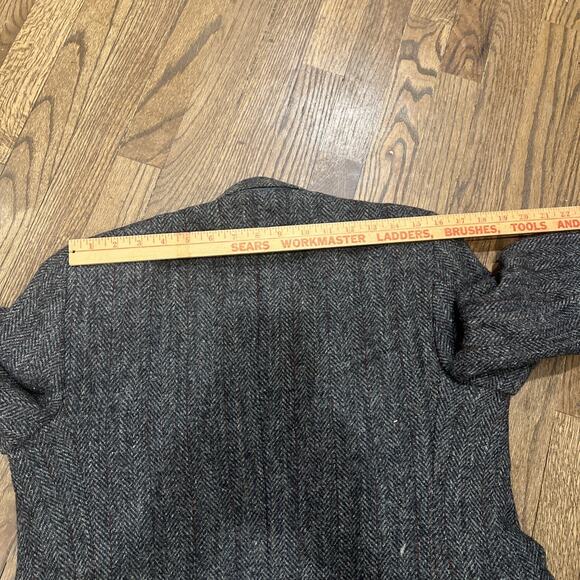 Vintage Men’s Harris Tweed 100% Scottish Wool Made For Hamburger Kennedys - Picture 15 of 16